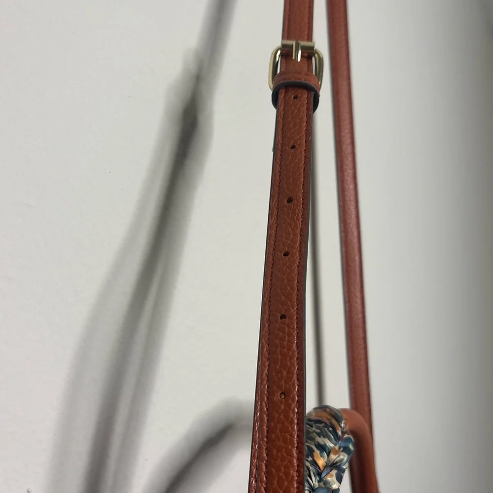 Nanette Lepore Orange Leather Shoulder Bag - Picture 6 of 11